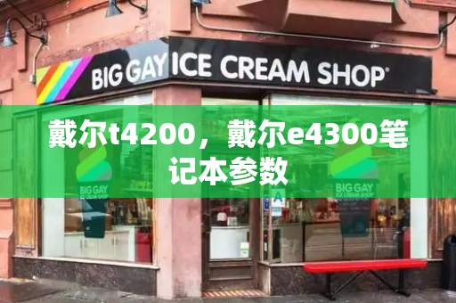 戴尔t4200，戴尔e4300笔记本参数