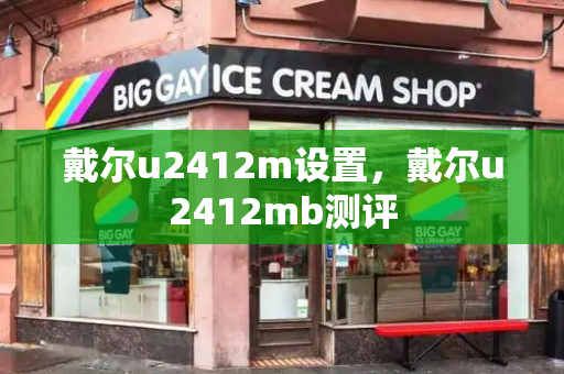 戴尔u2412m设置，戴尔u2412mb测评-第1张图片-星选测评