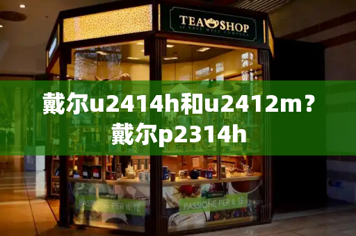 戴尔u2414h和u2412m？戴尔p2314h-第1张图片-星选测评