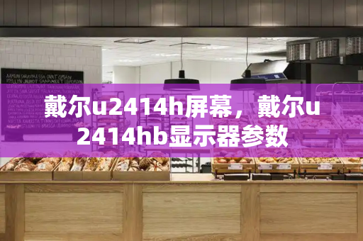 戴尔u2414h屏幕，戴尔u2414hb显示器参数