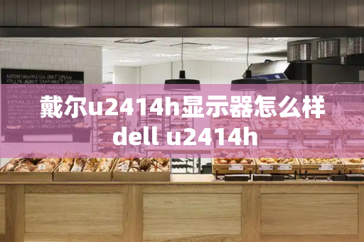 戴尔u2414h显示器怎么样 dell u2414h