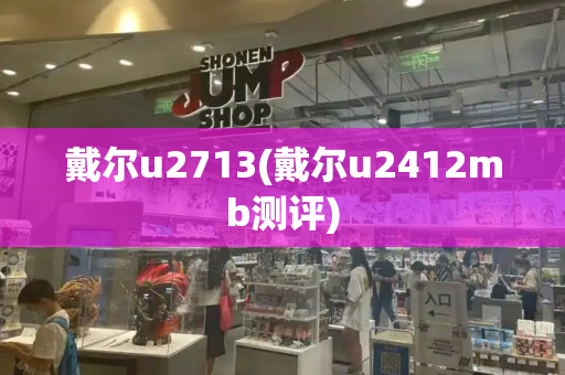 戴尔u2713(戴尔u2412mb测评)-第1张图片-星选测评