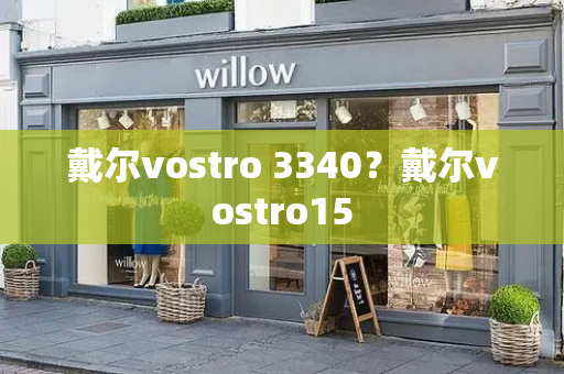 戴尔vostro 3340？戴尔vostro15-第1张图片-星选测评