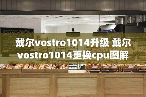 戴尔vostro1014升级 戴尔vostro1014更换cpu图解