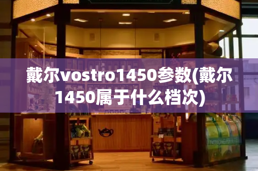 戴尔vostro1450参数(戴尔1450属于什么档次)