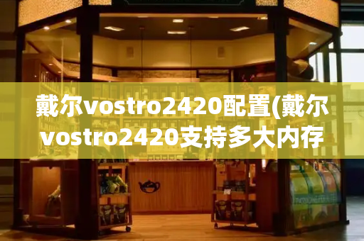 戴尔vostro2420配置(戴尔vostro2420支持多大内存)