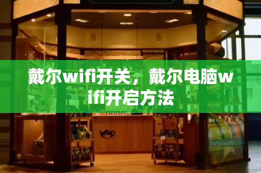 戴尔wifi开关，戴尔电脑wifi开启方法