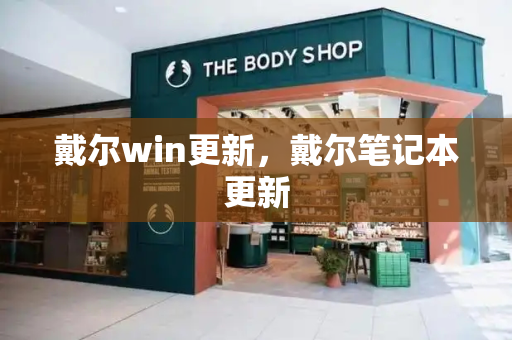 戴尔win更新，戴尔笔记本更新-第1张图片-星选测评