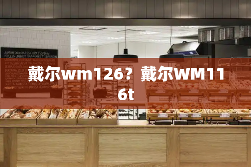 戴尔wm126？戴尔WM116t-第1张图片-星选测评