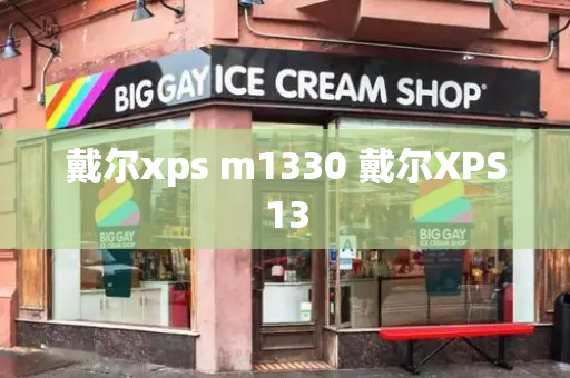 戴尔xps m1330 戴尔XPS13
