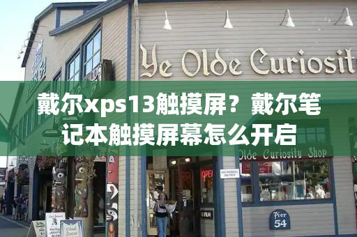 戴尔xps13触摸屏？戴尔笔记本触摸屏幕怎么开启