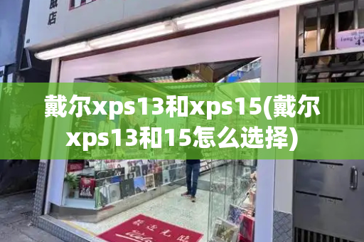 戴尔xps13和xps15(戴尔xps13和15怎么选择)-第1张图片-星选测评
