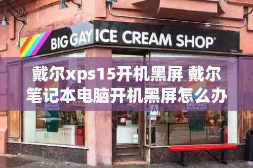 戴尔xps15开机黑屏 戴尔笔记本电脑开机黑屏怎么办