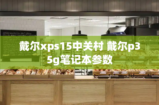 戴尔xps15中关村 戴尔p35g笔记本参数-第1张图片-星选测评