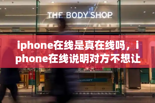 iphone在线是真在线吗，iphone在线说明对方不想让你-第1张图片-星选测评