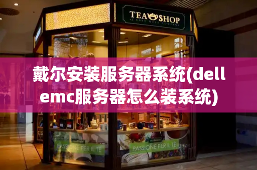 戴尔安装服务器系统(dellemc服务器怎么装系统)