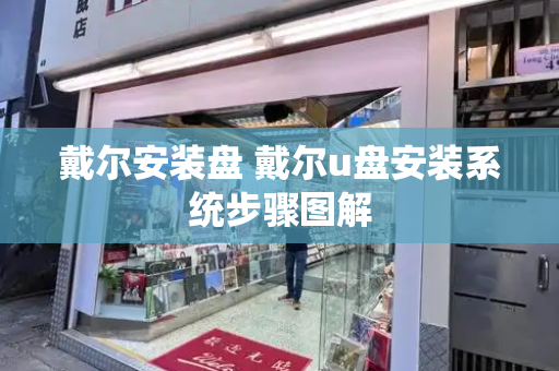戴尔安装盘 戴尔u盘安装系统步骤图解-第1张图片-星选测评