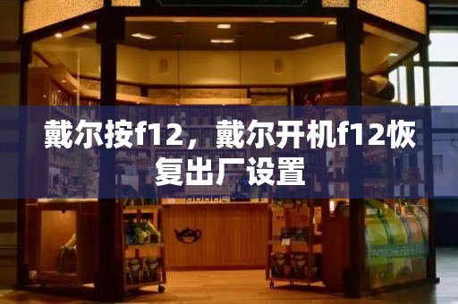 戴尔按f12，戴尔开机f12恢复出厂设置-第1张图片-星选测评