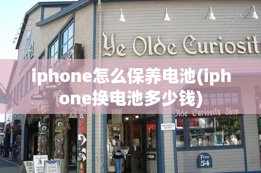 iphone怎么保养电池(iphone换电池多少钱)-第1张图片-星选测评