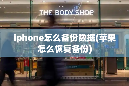 iphone怎么备份数据(苹果怎么恢复备份)-第1张图片-星选测评