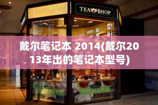 戴尔笔记本 2014(戴尔2013年出的笔记本型号)