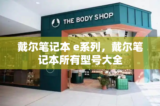 戴尔笔记本 e系列，戴尔笔记本所有型号大全-第1张图片-星选测评