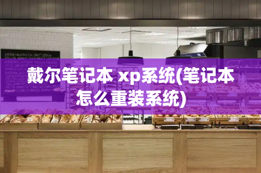 戴尔笔记本 xp系统(笔记本怎么重装系统)-第1张图片-星选测评