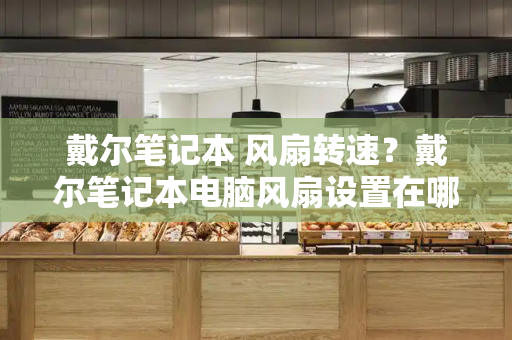 戴尔笔记本 风扇转速？戴尔笔记本电脑风扇设置在哪里-第1张图片-星选测评