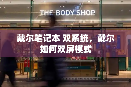 戴尔笔记本 双系统，戴尔如何双屏模式