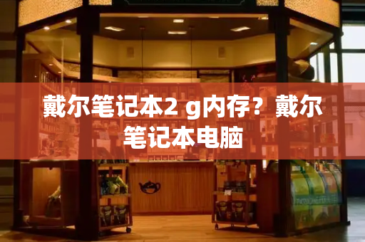 戴尔笔记本2 g内存？戴尔笔记本电脑-第1张图片-星选测评