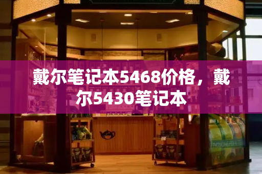 戴尔笔记本5468价格，戴尔5430笔记本-第1张图片-星选测评
