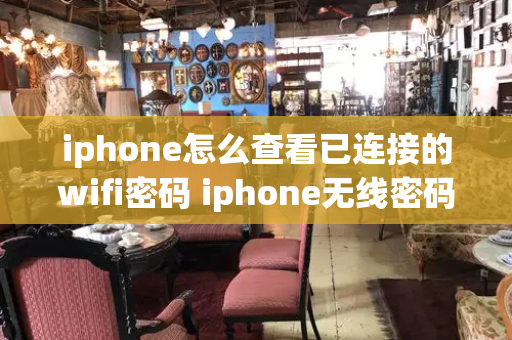 iphone怎么查看已连接的wifi密码 iphone无线密码查看-第1张图片-星选测评