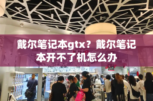 戴尔笔记本gtx？戴尔笔记本开不了机怎么办-第1张图片-星选测评