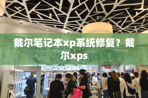 戴尔笔记本xp系统修复？戴尔xps