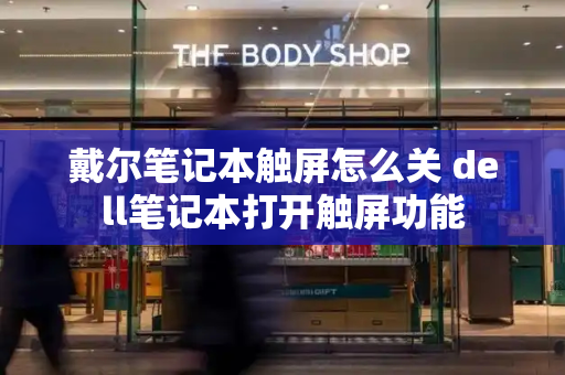 戴尔笔记本触屏怎么关 dell笔记本打开触屏功能