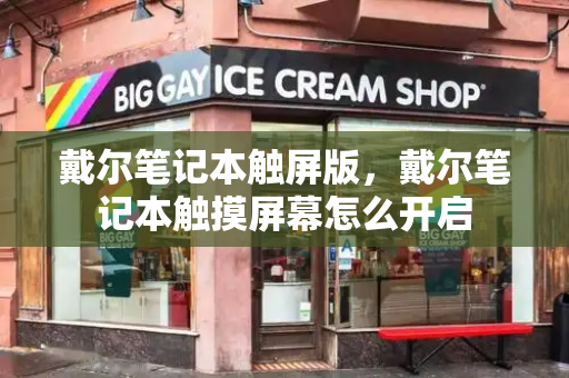 戴尔笔记本触屏版，戴尔笔记本触摸屏幕怎么开启