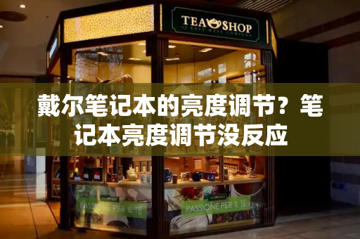 戴尔笔记本的亮度调节？笔记本亮度调节没反应