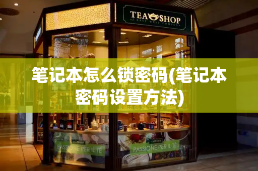笔记本怎么锁密码(笔记本密码设置方法)