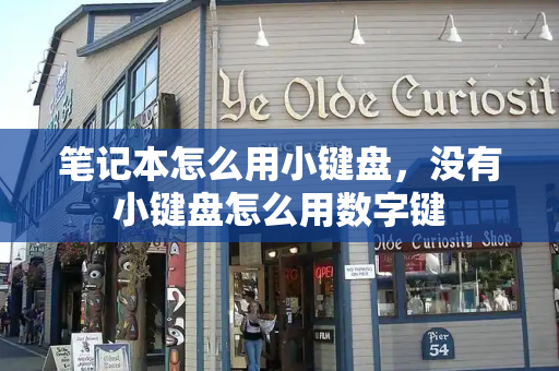 笔记本怎么用小键盘，没有小键盘怎么用数字键