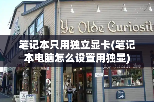笔记本只用独立显卡(笔记本电脑怎么设置用独显)