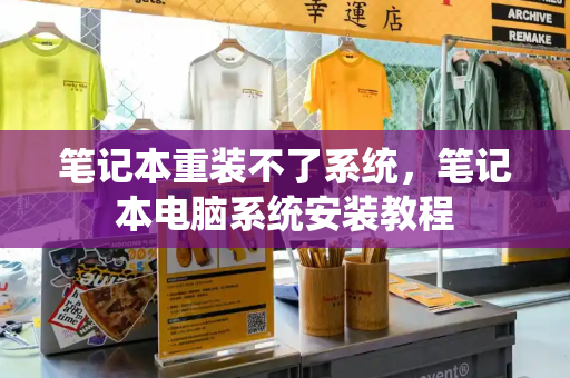 笔记本重装不了系统，笔记本电脑系统安装教程