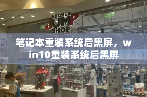 笔记本重装系统后黑屏，win10重装系统后黑屏-第1张图片-星选测评