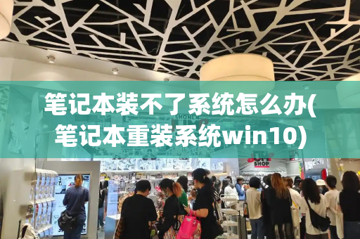 笔记本装不了系统怎么办(笔记本重装系统win10)-第1张图片-星选测评