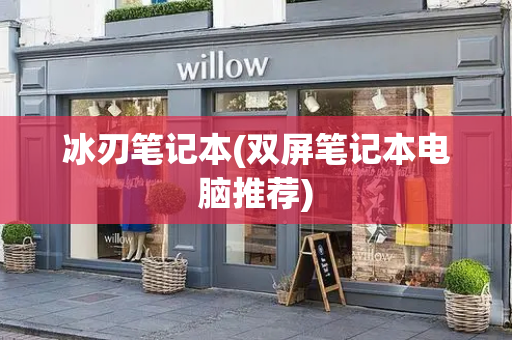 冰刃笔记本(双屏笔记本电脑推荐)-第1张图片-星选测评