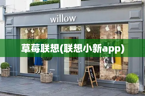 草莓联想(联想小新app)-第1张图片-星选测评