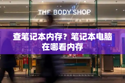 查笔记本内存？笔记本电脑在哪看内存-第1张图片-星选测评