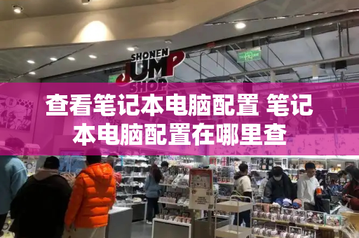 查看笔记本电脑配置 笔记本电脑配置在哪里查-第1张图片-星选测评