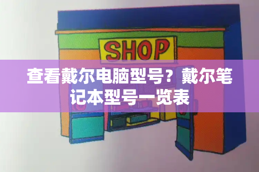 查看戴尔电脑型号？戴尔笔记本型号一览表-第1张图片-星选测评
