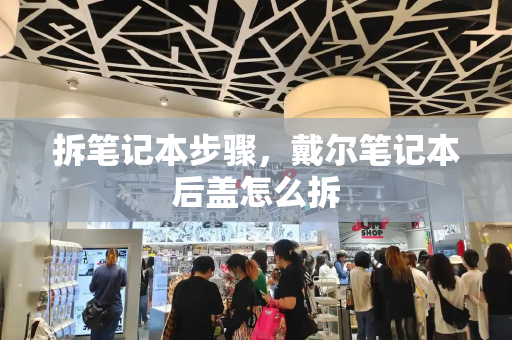 拆笔记本步骤，戴尔笔记本后盖怎么拆-第1张图片-星选测评