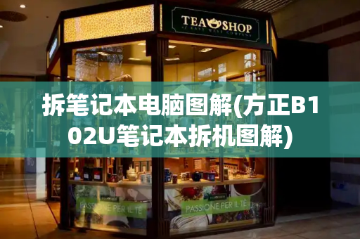 拆笔记本电脑图解(方正B102U笔记本拆机图解)-第1张图片-星选测评